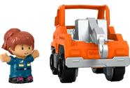 Boneco E Veículo Little People Fisher Price Mattel - HPX84