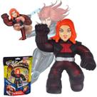 Boneco Elástico Heroes of Goo Jit Zu Marvel Viúva Negra