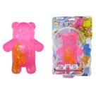 Boneco Elástico Stretchapalz Crystal Gummy Albion Rosa Estica 3x