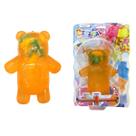 Boneco Elástico Stretchapalz Crystal Gummy Laranja Jaffa Estica 3x
