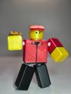 Boneco Elliot Forsaken 100% Articulado, Roblox, Exclusivo, Edição Limitada, Presente
