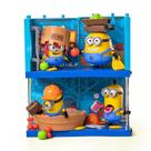 Boneco em Miniatura Minions Fábrica de Geléia Brinquedo Blocos de Montar Blokees