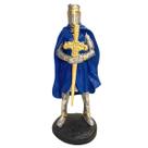 Boneco Escultura Cavaleiro Medieval Grande 23,5 cm