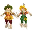Boneco Espantalho para Enfeite de Jardim de Festa Junina
