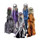 Boneco Esqueleto Pirata Halloween