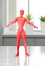 Boneco ET Alien Articulado Brinquedo Alienígena Fidget Toy Sensorial Presente Criativo. Vermelho 19cm MONTADO Boneco ET Alien Articulado Brinquedo Alienígena Fidget Toy Sensorial Presente Criativo. Vermelho 19cm MONTADO