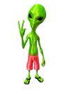 Boneco Et Alienígena Extraterrestre Bermuda Chinelo 38cm