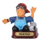 Boneco Familiar Menino Decoração para Casa Miniatura 8cm