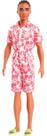 Boneco Fashionistas Ken Barbie Cabelo Castanho Trançado Hyt99