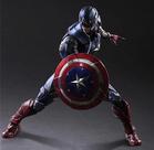 Boneco figure actions capitão america marvel variant playarts kai