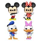 Boneco Funko Pop Disney 100th - Mickey/minnie/donald/daisy 4pack 70339