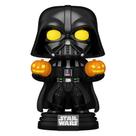 Boneco Funko Pop Disney Halloween Star Wars Darth - Vader Lights 727