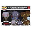 Boneco Funko Pop Dungeons Dragons Vecna/mind - Flayer/demogorgon 3pack 74606