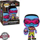 Boneco Funko Pop Marvel Black Light The Falcon - Captain America 987