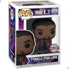 Boneco Funko Pop Marvel What If...- Tchalla Star Lord - 876 Boneco Funko Pop Marvel What If...- Tchalla Star Lord - 876