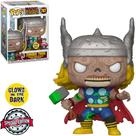 Boneco Funko Pop Marvel Zombies - Thor Glows 787