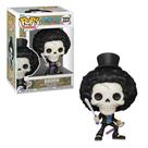 Boneco Funko Pop One Piece Brook Com Espadas Figura Colecionável - Candide 12872 Boneco Funko Pop One Piece Brook Com Espadas Figura Colecionável - Candide 12872
