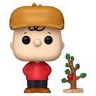 Boneco Funko Pop Peanuts Carlie - Brown W/tree 1627