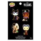 Boneco Funko Pop Pins.disney Villains - Set C/4pcs 41702