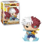 Boneco Funko Pop Plus Shoto Todoroki Fogo e Gelo My Hero Academia