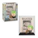 Boneco Funko Pop! Poster Exclusivo One Piece Zoro Candide - 12728