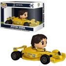 Boneco Funko Pop Rides Deluxe Ayrton Senna Na Lotus Amarela 10cm Boneco Funko Pop Rides Deluxe Ayrton Senna Na Lotus Amarela 10cm