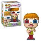 Boneco Funko Pop! Scooby Doo - Salsicha Com óuclos 3d