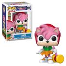 Boneco Funko Pop! Sonic The Hedgehog - Amy Rose Com Chase Boneco Funko Pop! Sonic The Hedgehog - Amy Rose Com Chase