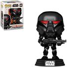 Boneco Funko Pop Star Wars Mandalorian Dark Trooper 466 Boneco Funko Pop Star Wars Mandalorian Dark Trooper 466
