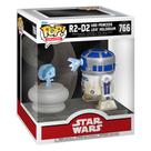 Boneco Funko Pop Star Wars R2-d2 And Princess - Leia Hologram (Temporada 9) 766