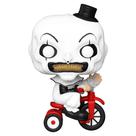 Boneco Funko Pop Terrifier Art the Clown Whith Bike 1591