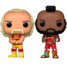 Boneco Funko Pop WWE Hulk Hogan & Mr. T 2-Pack Hulkamania