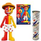 Boneco Geleia 25cm Youtuber Gamer + Jogo Pega Vareta