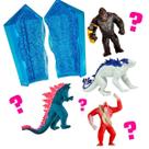Boneco Godzilla vs Kong Surpresa Mini 5 cm