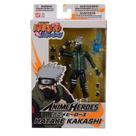 Boneco Hatake Kakashi Naruto Shippuden Anime Heroes Bandai