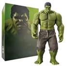 Boneco Hulk articulado colecionável da marca J&T personagem MARVEL vingadores 42 cm