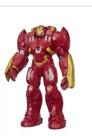 Boneco Hulkbaster Tam 18 Cm Com Homem De Ferro Na Armadura