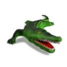 Boneco Jacaré Em Vinil Macio Borracha Brinquedo 41Cm 476 Bee Toys