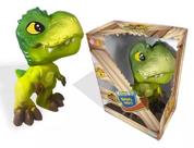 Boneco Jurassic World Baby Dinos T-Rex com som 26 cm Puppies