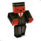 Boneco kadu minecraft