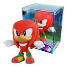 Boneco Knuckles Turma Do Sonic Fandom Box Vinil Colecionável