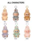 Boneco Labubu Com Roupa De Stitch Chaveiro