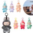 Boneco Labubu Mini Pelúcia Chaveiro Decorativo