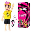 Boneco leozin dos rosa 26cm com brinde emilly vick katlen - baby brink