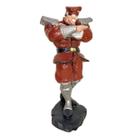 Boneco M. Bison 19cm Street Fighter Coleção Resina