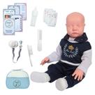 Boneco Marinheiro com Bolsa e Kit Completo de Acessórios