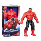 Boneco Marvel Titan Hero Capitão América Admirável Mundo Novo Hulk Vermelho Hasbro
