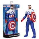 Boneco Marvel Vingadores Capitão América Falcão Sam Wilson Olympus Hasbro F6936