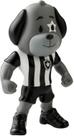 Boneco Mascote Botafogo Bira Alvinegro em Resina Colecionável Ícone do Fogo