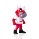 Boneco Mascote De Futebol Oficial Fut Toy Articulado Coleção Clubes Times Para Colecionadores Modelo:Red Bull Toro Loko